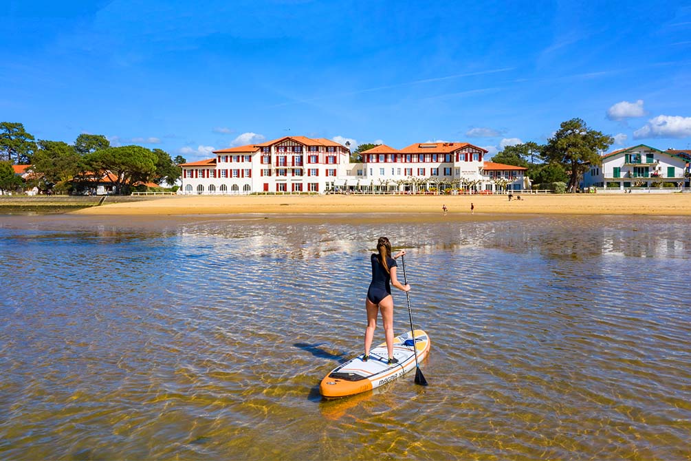 hotel du parc hossegor paddle lac marin